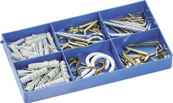 Zestaw haków i kołków, 100 szt.