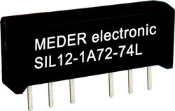 Przekaźnik kontaktronowy StandexMeder Electronics SIL24-1A72-71D 1 NO 24 V/DC 0.5 A 10 W SIL-4