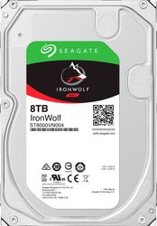 Seagate IronWolf™ 8 TB  Dysk twardy wewnętrzny, 3,5'' (8,9 cm) SATA III ST8000VN004 Opakowanie zastępcze