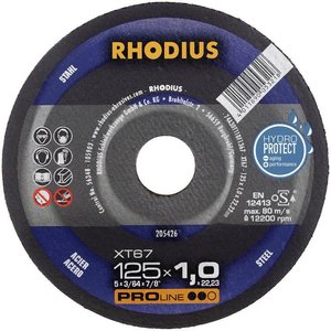 Tarcza tnąca prosta Rhodius XT67 205711 230 mm 1 szt.