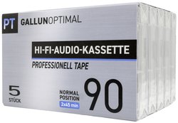 GALLUNOPTIMAL Kaseta audio 90 min Zestaw 5-elementowy