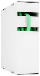 Rurka termokurczliwa bez kleju, H-2(Z), obkurcz: 2:1, 3,2 - 1,6mm, zielona, w kartonie dyspenserowym 15m Rurka termokurczliwa bez kleju Hongshang H-2(Z) 211144358, 2:1, od 3.20 mm do 1.60 mm, 15 m