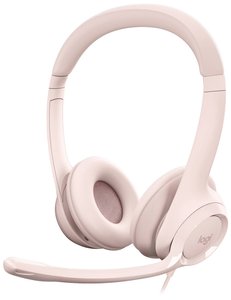 Zestaw słuchawkowy On Ear Logitech H390 981-001281 Stereo różowy