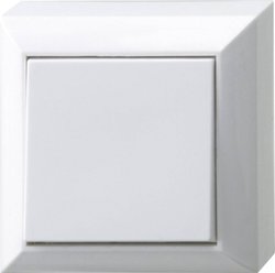 Przycisk natynkowy PlanoLuxe biały Przycisk REV 0501492551, biały