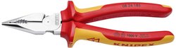 Knipex 08 26 185 kombinerki szpiczaste izolowane z uchwytami wielokomponentowymi, zgodne z VDE, 185 mm Kombinerki Knipex  08 26 185 185 mm