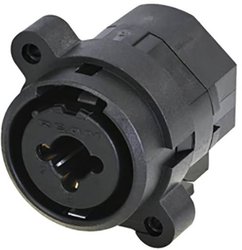 Złącze męskie XLR Rean AV RCJ10FI-V-0 RCJ10FI-V-0, gniazdo, 1 szt.