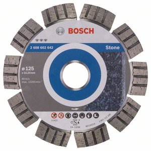 Bosch Accessories 2608602642  Tarcza tnąca diamentowa Średnica 125 mm   1 szt.