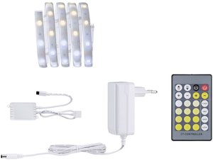 Zestaw podstawowy MaxLED 250 1,5 m Tuw IP44 Protect Cover 5,3W 230/24V Srebrny Taśma LED zestaw podstawowy Paulmann  79876 24 V 7 W 345 lm 1.5 m