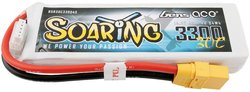 Gens ace Soaring 3300mAh 14.8V 30C 4S1P LiPo Battery Pack Z wtyczką XT90 Pakiet akumulatorów (LiPo) 14.8 V 3300 mAh 30 C Gens ace Softcase XT90