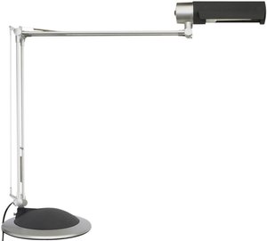 Lampa biurkowa Maul MAULoffice 8215095 E-27 20 W srebrny, czarny