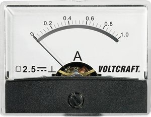Analogowy wskaźnik panelowy VOLTCRAFT AM-60X46/1A/DC