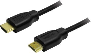 Kabel LogiLink CH0076 - HDMI (typ a) na HDMI (typ a), 0,2m Kabel HDMI LogiLink CH0076 CH0076, 0.20 m