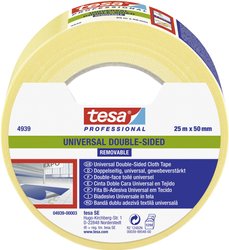 Taśma do wykladzin tesa tesa® Professional 04939-00003-11 UNIVERSAL REMOVABLE (D x S) 25 m x 50 mm 25 m 1 szt.