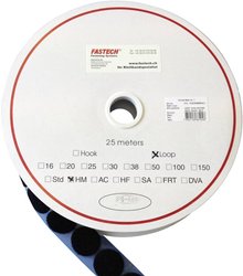 Rzep okrągły do przyklejania na gorąco element z pętelkami (Ø) 47 mm czarny FASTECH® T02047999903C1 1 szt.