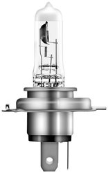 Osram Night Breaker Silver H4, +100% więcej jasności, żarówka halogenowa, 64193NBS, samochód 12V, pudełko składane (1 żarówka) Żarówka samochodowa H4 OSRAM Night Breaker® Silver, P43t, 60/55 W, 12 V, 1 szt.