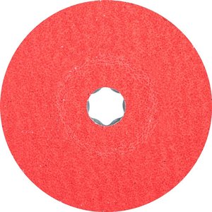 Tarcza fibrowa z ziarnem ceramicznym COMBICLICK Ø 125 mm CO-COOL 24 do stali nierdzewnej Tarcza ścierna PFERD CC-FS 125 CO-COOL 24 64193102  25 szt.