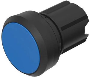 EAO 45-2131.1160.000 Siłownik przyciskowy serii 45, niebieski, chwilowy Przycisk eao 45-2131.1160.000, 22.50 mm, 1 szt.