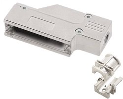 Obudowa złącza D-SUB encitech DCMR15-HI-K 6560-0701-02, odlew cynkowy, 90 °, 1 szt.