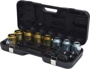 Zestaw tulei dociskowych i napinających, 37 szt KS Tools 700.1550 700.1550
