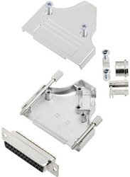 Zestaw listew żeńskich D-Sub TRU COMPONENTS TCMHDM3525DMSK 7709804, rzędy: 2, styki: 25, 35 °, 1 szt.