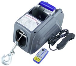 Wyciągarka samochodowa premium 12 V z pilotem radiowym Wciągarka linowa Berger & Schröter KDJ-2000 R