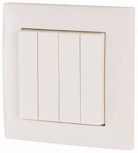 CPAD-00/195 Eaton xComfort 4-kanałowy Przycisk ścienny   biały