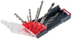 Zestaw wierteł krętych do kamienia kwb  109154 5 mm, 6 mm, 8 mm, 3 mm, 4 mm, 5 mm, 3 mm, 4 mm, 5 mm 9 szt.