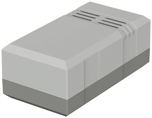 Obudowa elektroniki ELEGANT EG 1040 L Bopla 32104010 polistyrol (EPS) szaro-biały (ral 7035) 100 x 54 x 40  1 szt.