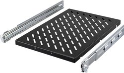 Rittal półka na urządzenia, rozkładany, 482,6 mm (19''), 1,5 HE, 600 - 900 mm Półka na urządzenia Rittal 5501.725 1 szt.