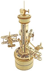 Drewniany zestaw Pichler Lasercut Wieża kontrolna samolotu Zestaw drewniany do złożenia Pichler 15209