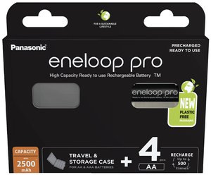 Akumulator AA/R06 eneloop eneloop pro HR06 +Box 52333180, NiMH, 2500 mAh, 1.2 V, 4 szt.