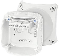 Skrzynka przyłączeniowa Hensel KF 0402 G, IP66, IP67, IP69, (D x S x W) 70 x 104 x 104 mm, szaro-biały (ral 7035), 1 szt.