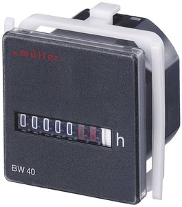 Licznik czasu pracy Müller BW 40.18 24V 60Hz, IP50