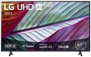 Telewizor LCD 65 cal LG Electronics 65UR78006LK.AEUD, Ultra HD (3840 x 2160 Pixel), 60 Hz