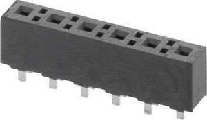 Listwa Pin żeńska, W & P Products 395-02-1-50, RM: 5,08