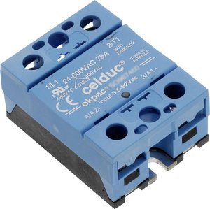 Przekaźnik SSR celduc® relais TC-GSR-1-25DD 12 A 280 V/AC, 280 V/DC Przełączanie w punkcie zero 1 szt.