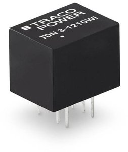 Przetwornica DC/DC, do PCB TracoPower TDN 3-2411WI TDN 3-2411WI, DIP, 3 W, 5 V/DC, 600 mA, 1 szt.