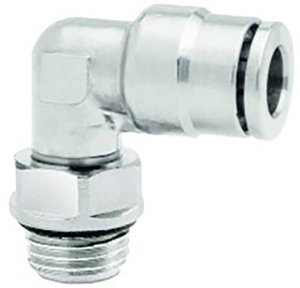 Kolanko obrotowe wkrętne Norgren 102470628, 6 mm, G1/4