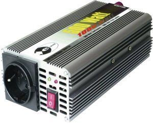 Przetwornica samochodowa e-ast CL 500-24, 500 W, N/A, Zabezpieczone gniazdo DE