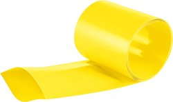 Rurka termokurczliwa do akumulatorów bez kleju DSG Canusa 1612508100, żółty, 80 mm, Współczynnik skurczu:2:1, Produkty w metrach bieżących
