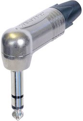 Złącze męskie jack 6,35 mm NP3RX Neutrik NP3RX złącze męskie kątowe Ilość styków: 3 stereo srebrny 1 szt.