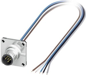 Złącze czujnika/aktuatora do zabudowy  M12 Phoenix Contact SACC-SQ-M12MS-5CON-25F/0,5 1440973 Ilość styków: 5 1 szt.