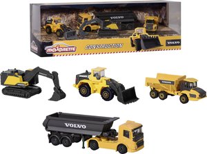 Model ciężarówki Majorette Volvo 4 Pieces Giftpack