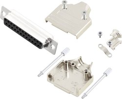 Zestaw listew żeńskich D-Sub MH Connectors MHDM25-DM25S-K, rzędy: 2, styki: 25, 180 °, 1 szt.