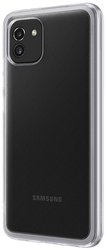 Samsung EF-QA036TTEGEU Futerał backcase Samsung Galaxy A03 przeźroczysty Odporny na wstrząsy