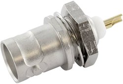 Złącze BNC Telegärtner J01001A1219 J01001A1219 złącze żeńskie do wbudowania pionowego 50 Ω 1 szt.
