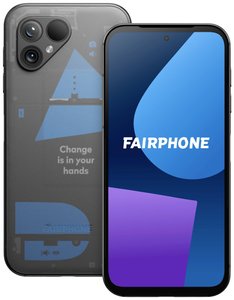 Fairphone 5  256 GB 16.4 cm (6.46 cal) przeźroczysty Android™ 13 Dual-SIM Smartfon 5G