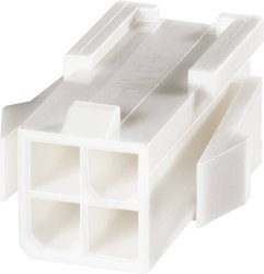 Obudowa złącza pin męskiego na kabel TE Connectivity VAL-U-LOK 1586018-8, wire-to-board, piny: 8, 9 A, 1 szt.