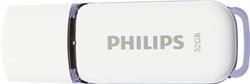 Pamięć flash USB Philips Snow 32GB USB 2.0 szary Pendrive USB Philips FM32FD70B/00, 1 szt.
