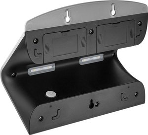 Lampa solarna kinkiet Goobay 45812, czujnik ruchu, LED 6.8 W, srebrna